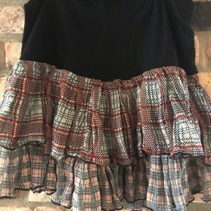 L free people multicoloured skirt.